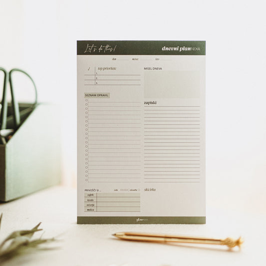 NAMIZNI PLANER  "DNEVNI"